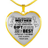 A Mom Like You Is The Sweetest Gift - From Son - Luxury Necklace
