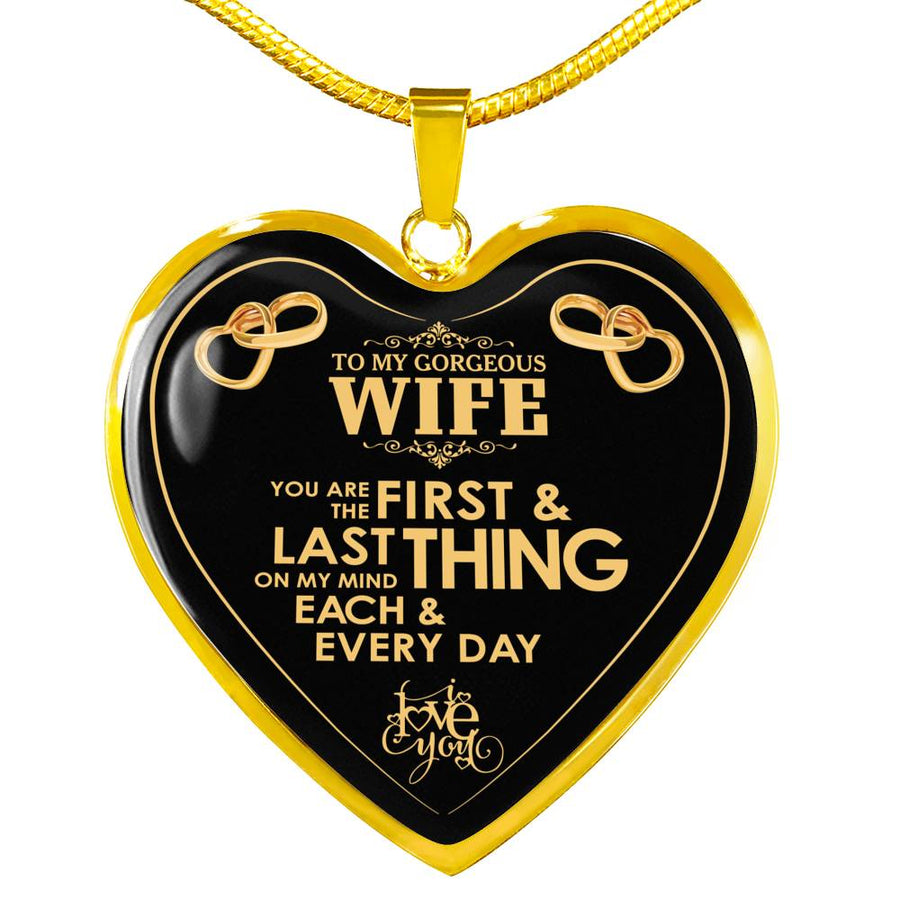 You Are The First And Last Thing - Luxury Necklace