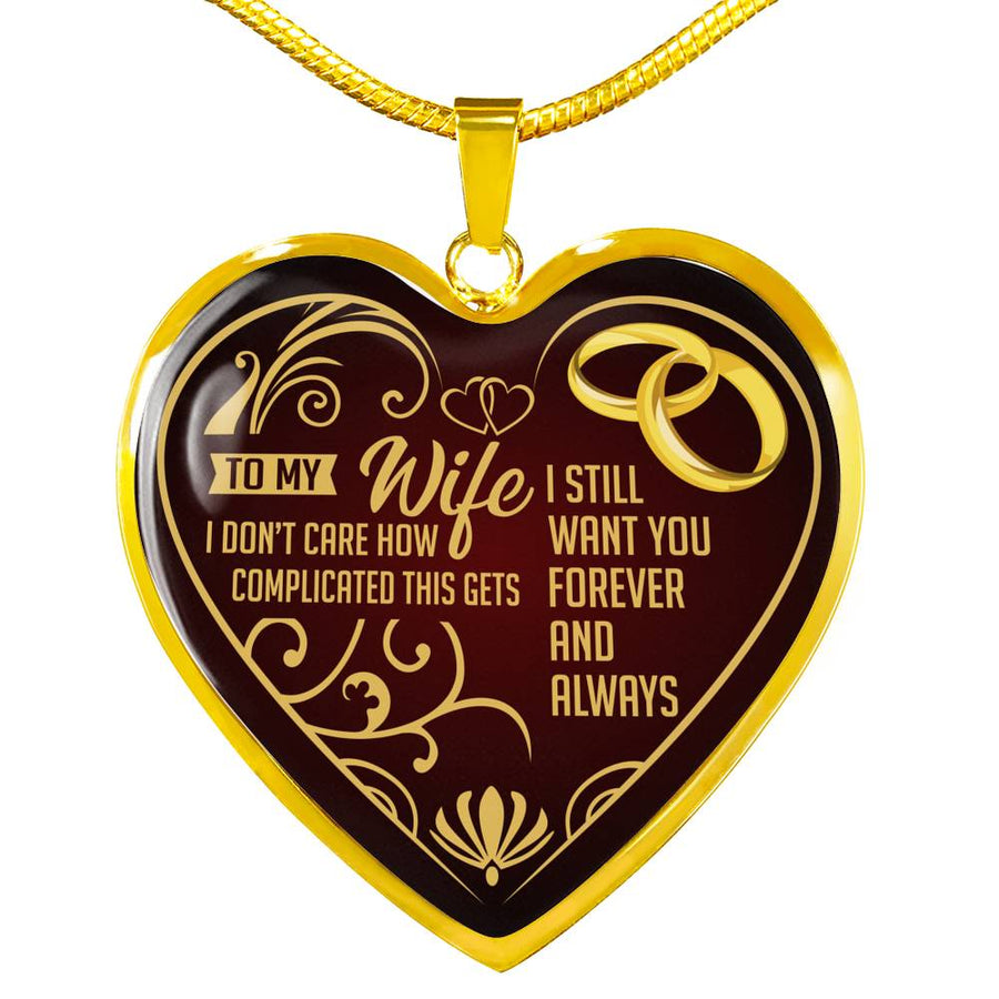 I Don't Care How Complicated This Gets - Luxury Necklace