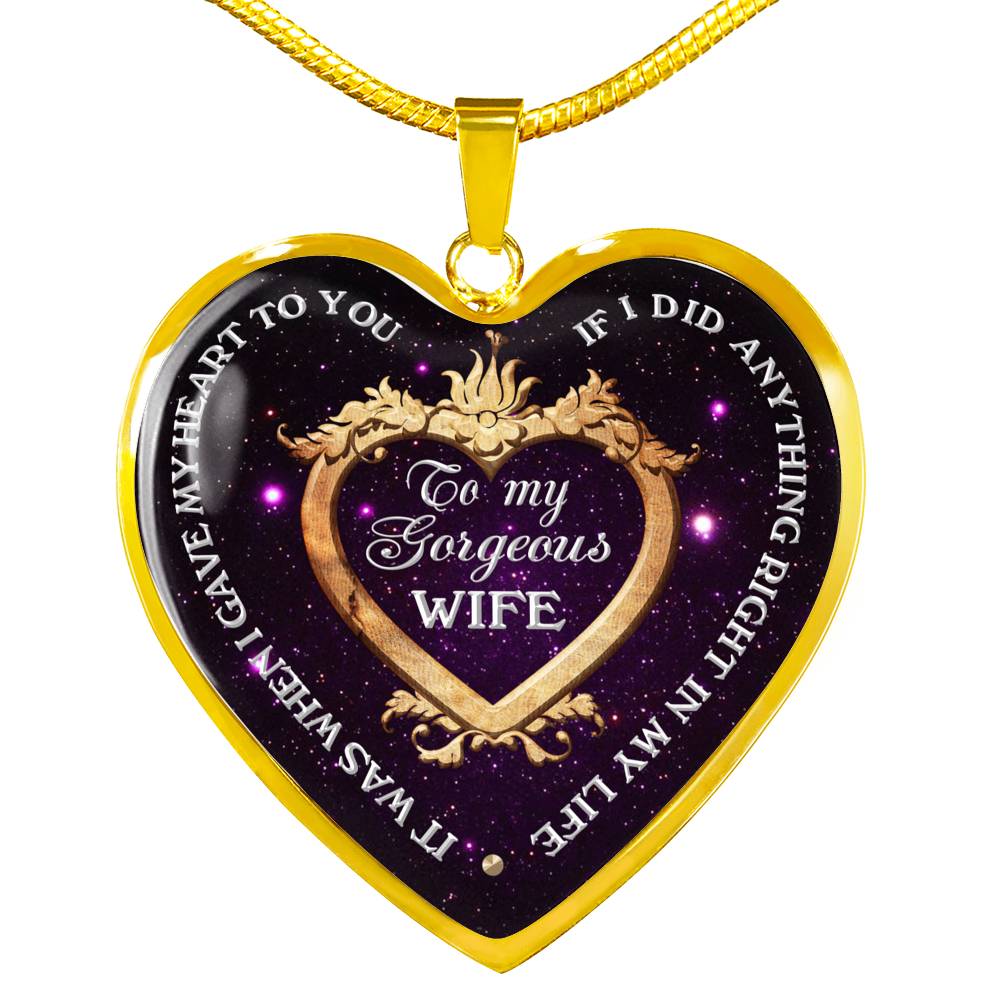 If I Did Anything Right In My Life - Luxury Necklace