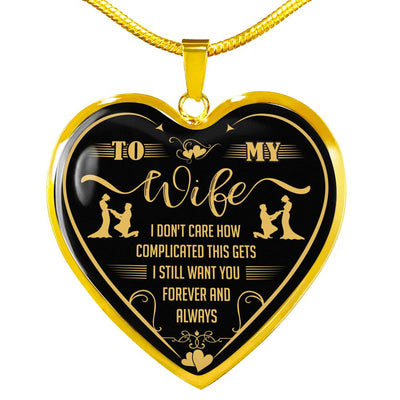 I Don't Care How Complicated This Gets - Luxury Necklace