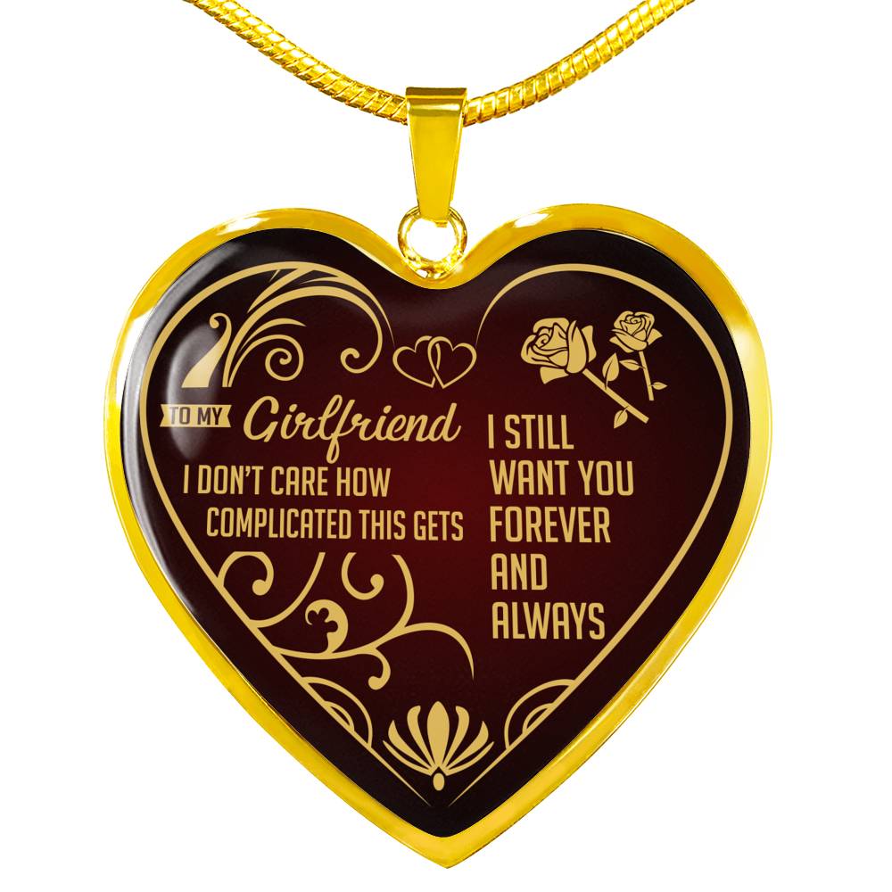 I Don't Care How Complicated This Gets - Luxury Necklace