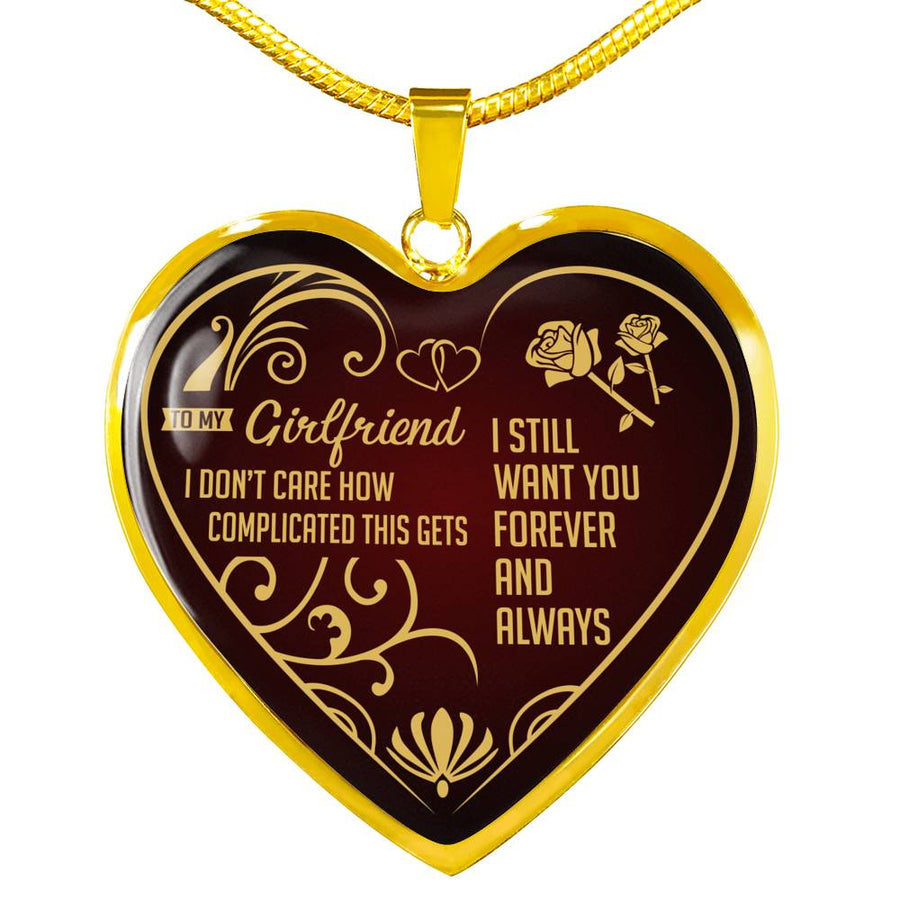 I Don't Care How Complicated This Gets - Luxury Necklace