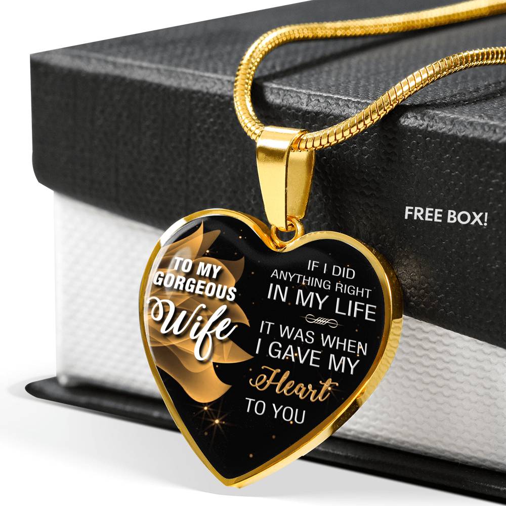 If I Did Anything Right In My Life - Luxury Necklace