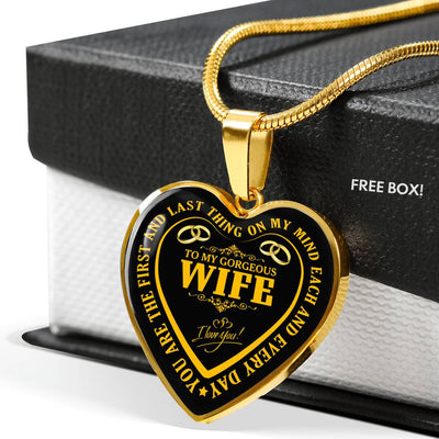 You Are The First And Last Thing - Luxury Necklace