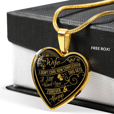 I Don't Care How Complicated This Gets - Luxury Necklace
