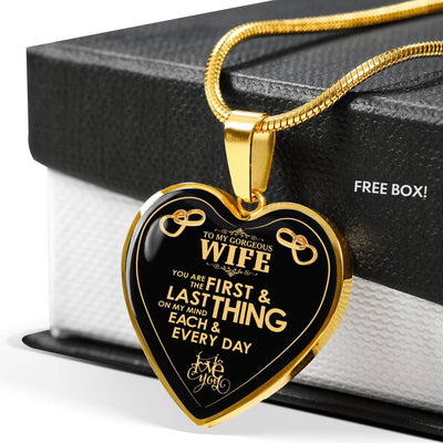 You Are The First And Last Thing - Luxury Necklace