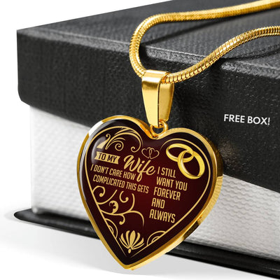 I Don't Care How Complicated This Gets - Luxury Necklace
