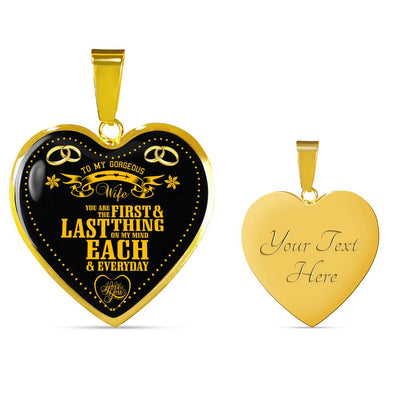 You Are The First And Last Thing - Luxury Necklace