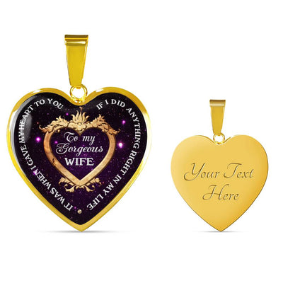 If I Did Anything Right In My Life - Luxury Necklace