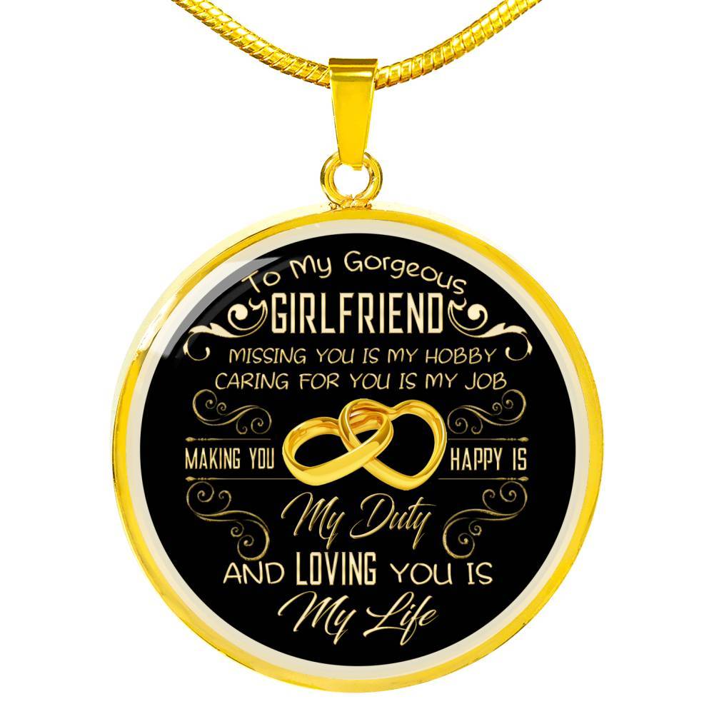 Missing You Is My Hobby - Luxury Necklace