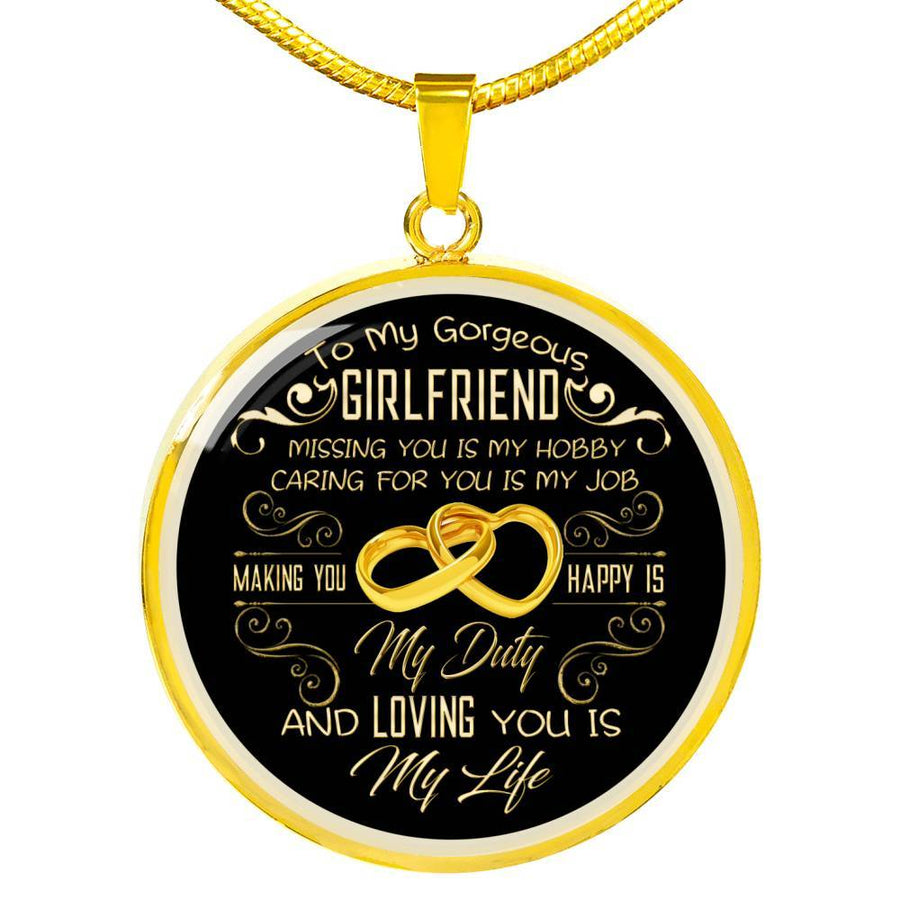 Missing You Is My Hobby - Luxury Necklace