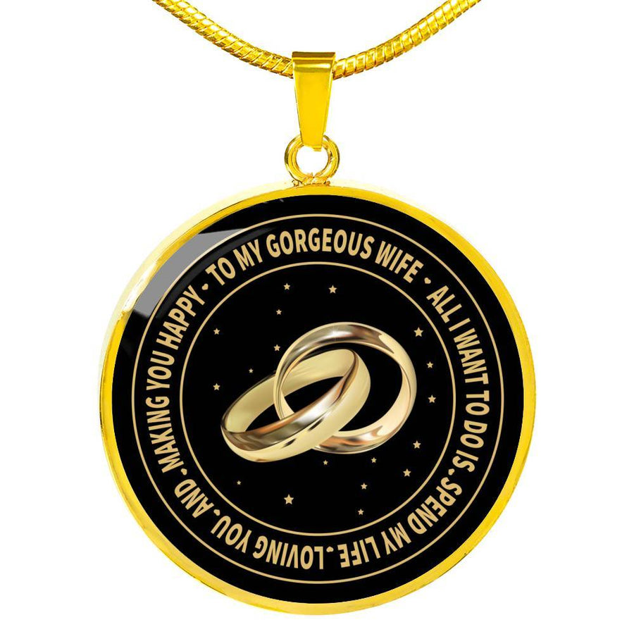 All I Want To Do Is Spend My Life Loving You - Luxury Necklace