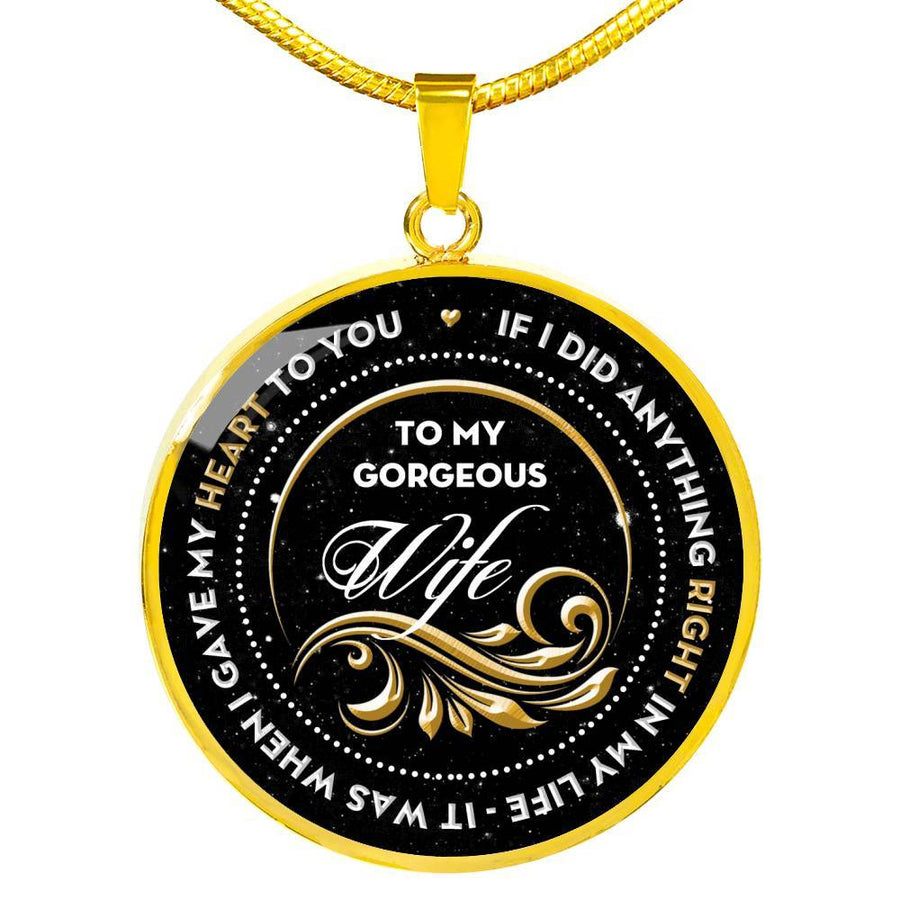 If I Did Anything Right In My Life - Luxury Necklace