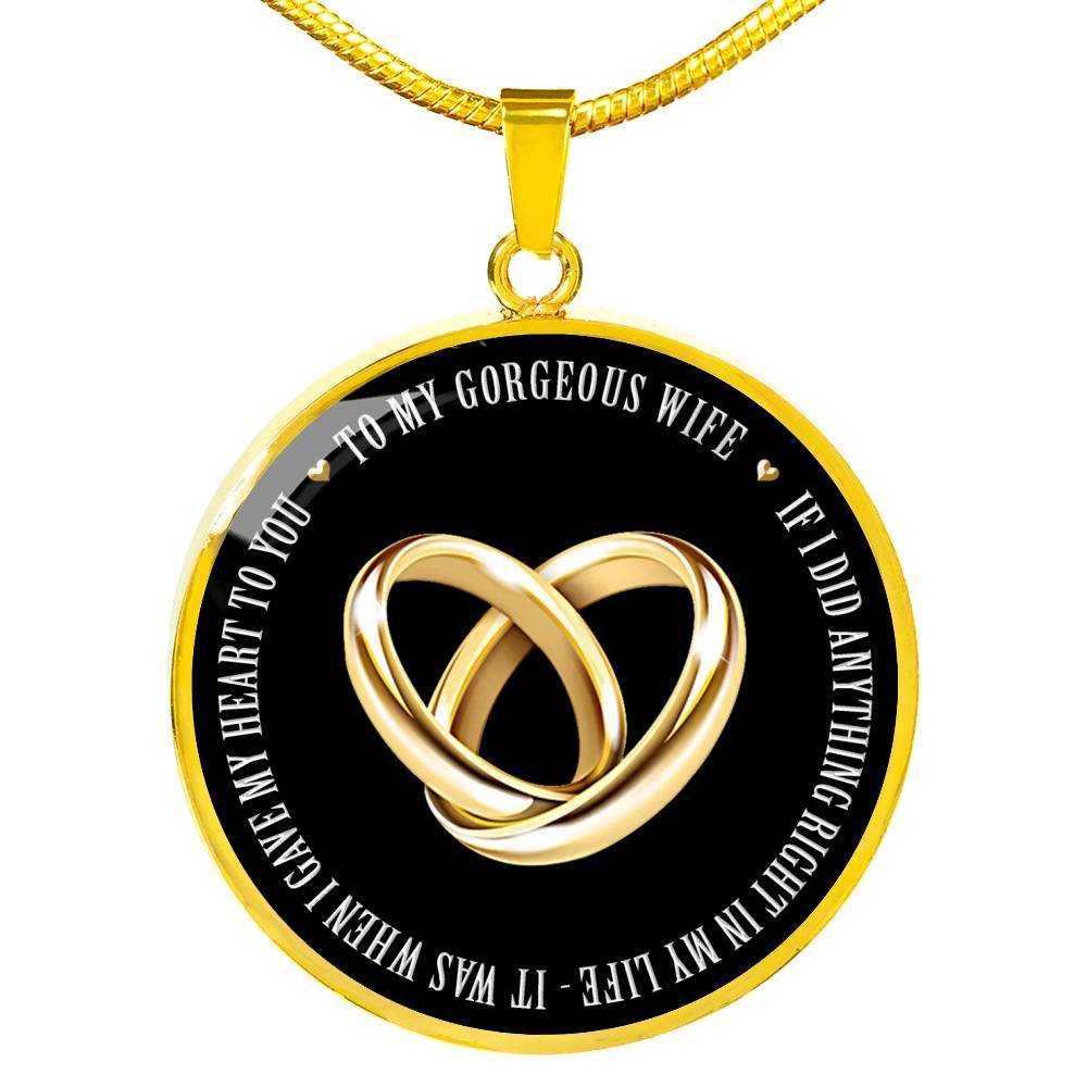 If I Did Anything Right In My Life - Luxury Necklace