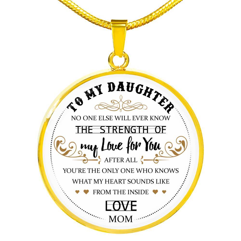 No One Else Will Ever Know - Love Mom - Luxury Necklace