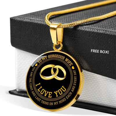 You Are The First And Last Thing - Luxury Necklace
