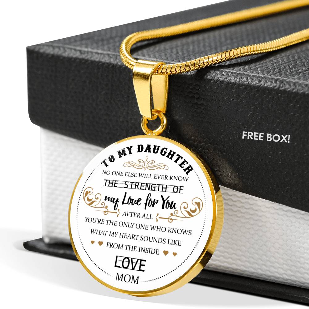 No One Else Will Ever Know - Love Mom - Luxury Necklace