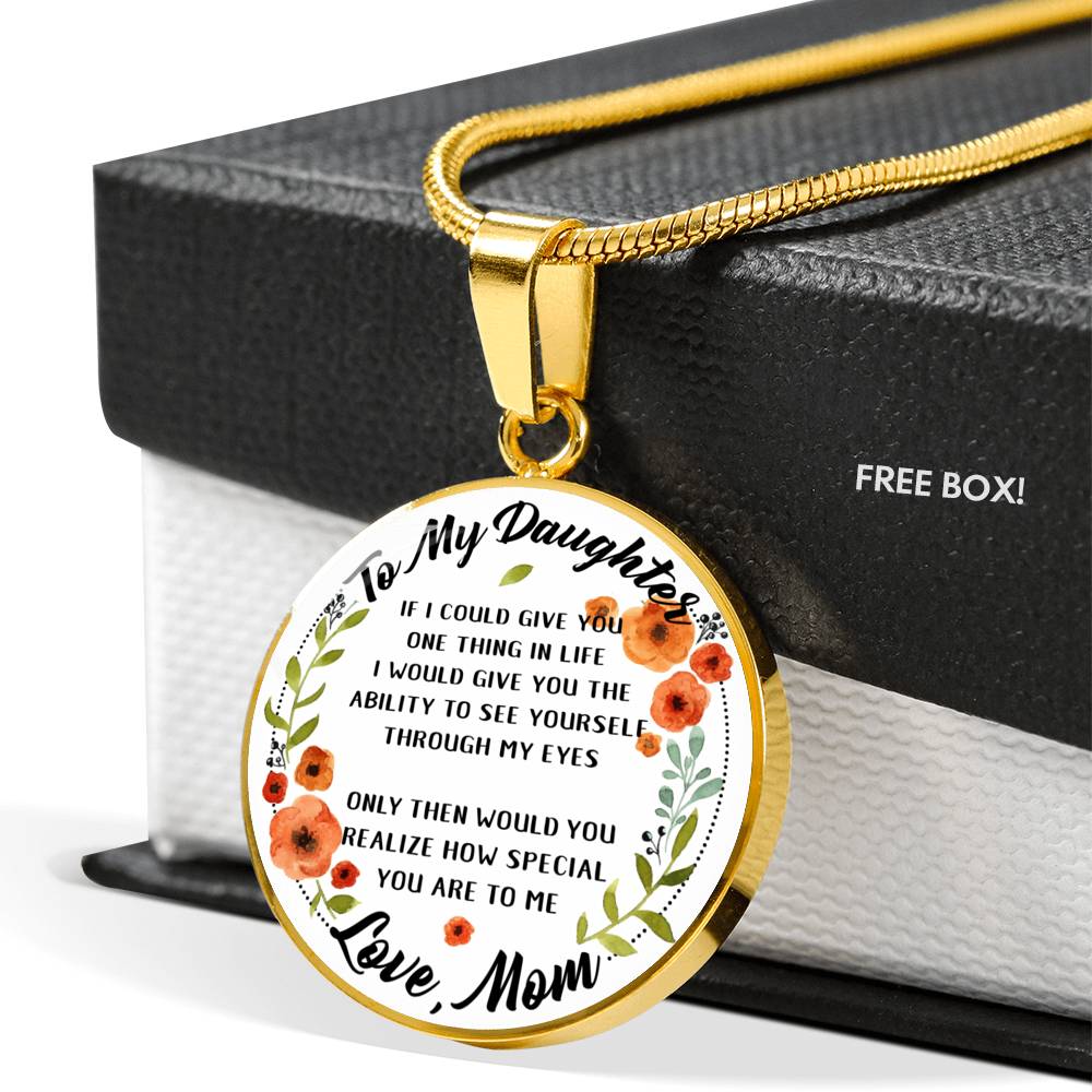 If I Could Give You One Thing - Love Mom - Luxury Necklace