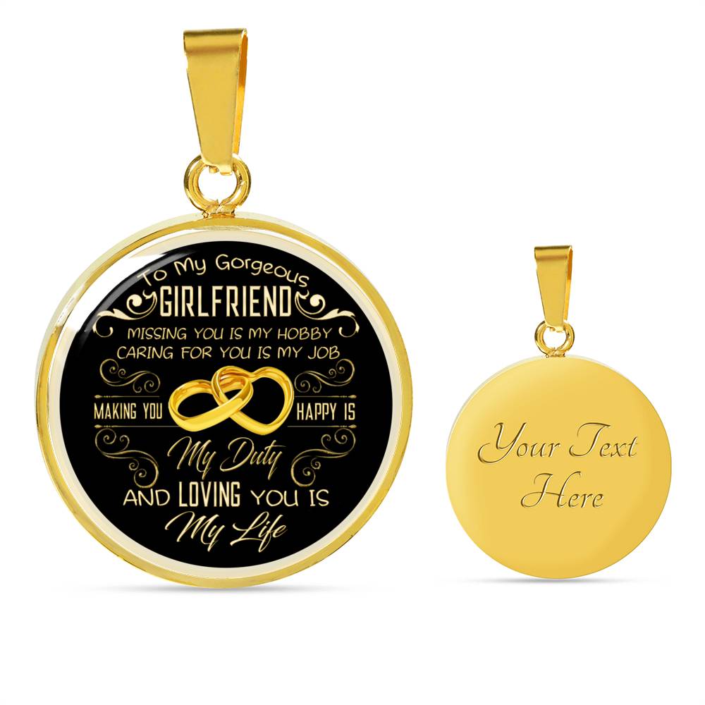 Missing You Is My Hobby - Luxury Necklace
