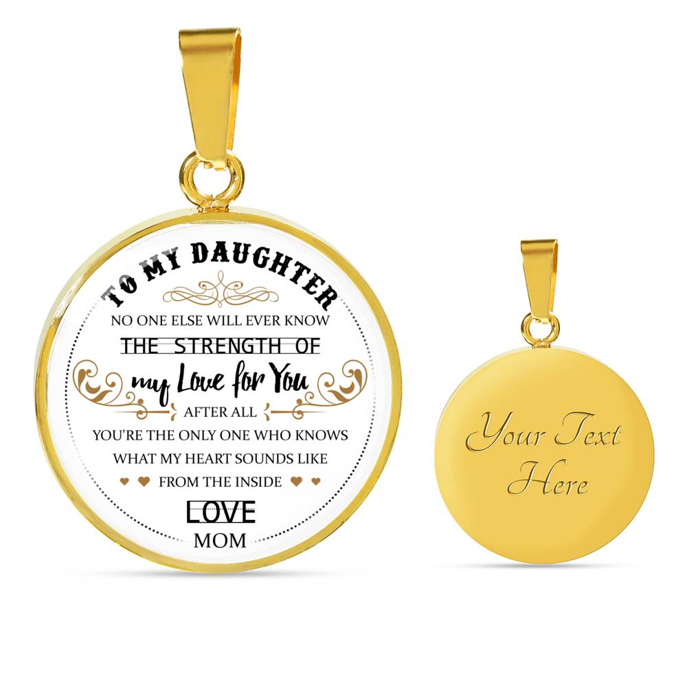 No One Else Will Ever Know - Love Mom - Luxury Necklace