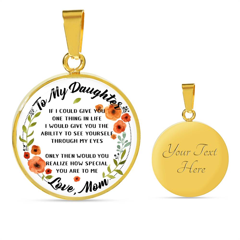 If I Could Give You One Thing - Love Mom - Luxury Necklace