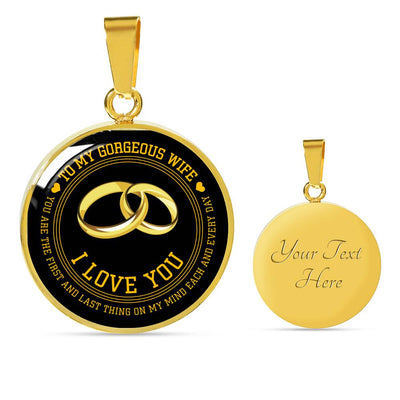 You Are The First And Last Thing - Luxury Necklace
