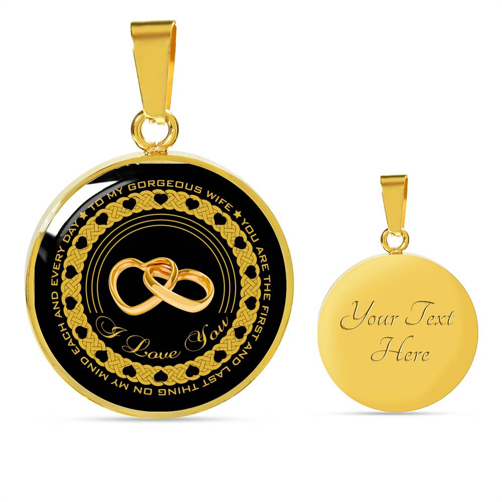 You Are The First And Last Thing - Luxury Necklace