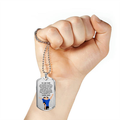 I’m So Blessed To Have A Son - Luxury Dog Tag