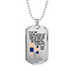 I’m So Blessed To Have A Son - Luxury Dog Tag