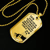 I’m So Blessed To Have A Son - Luxury Dog Tag