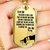 I’m So Blessed To Have A Son - Luxury Dog Tag