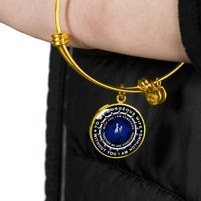 Without You I Am Nothing - Luxury Bangle Bracelet