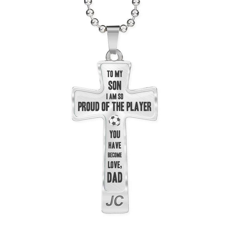 I Am So Proud - Love Dad - Luxury Cross