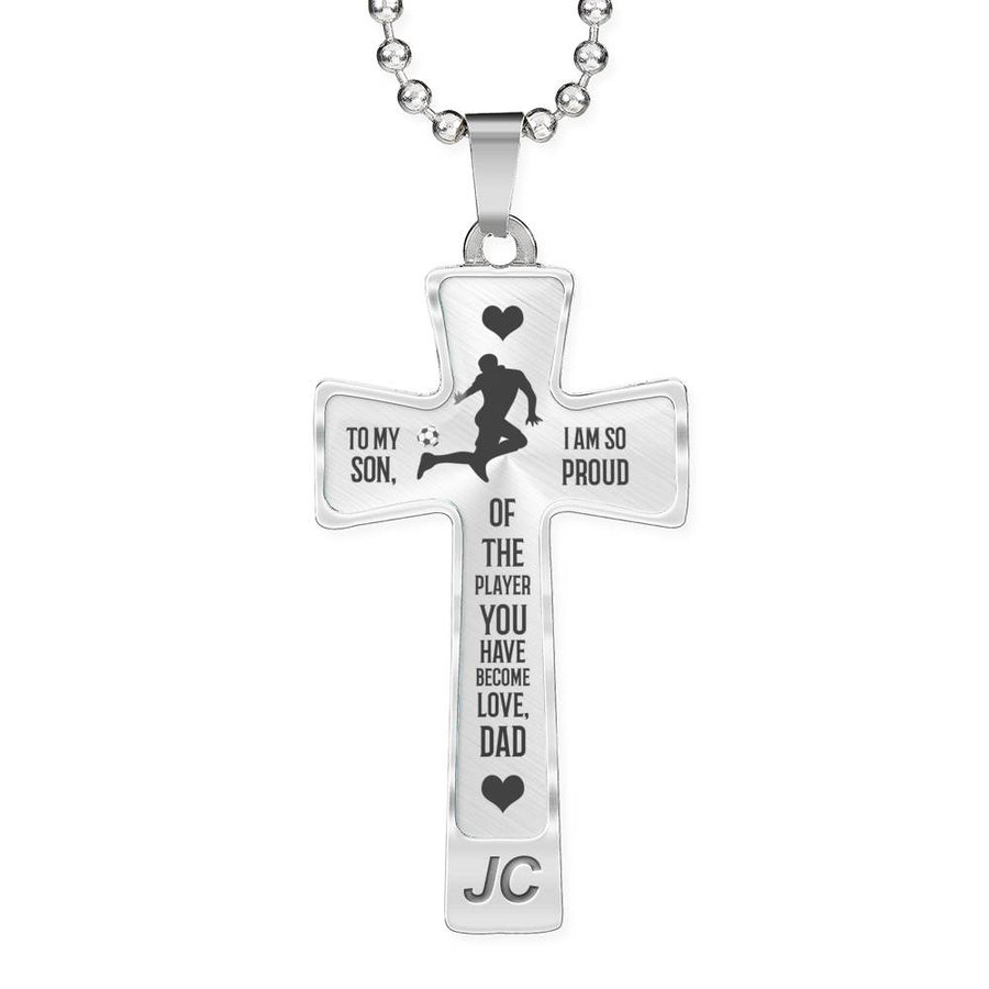 I Am So Proud - Love Dad - Luxury Cross