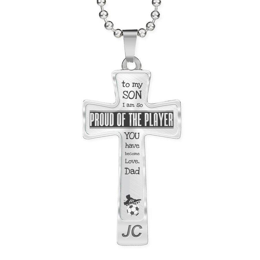 I Am So Proud - Love Dad - Luxury Cross