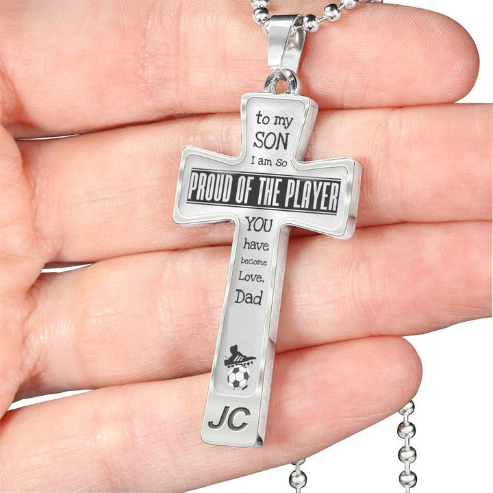 I Am So Proud - Love Dad - Luxury Cross
