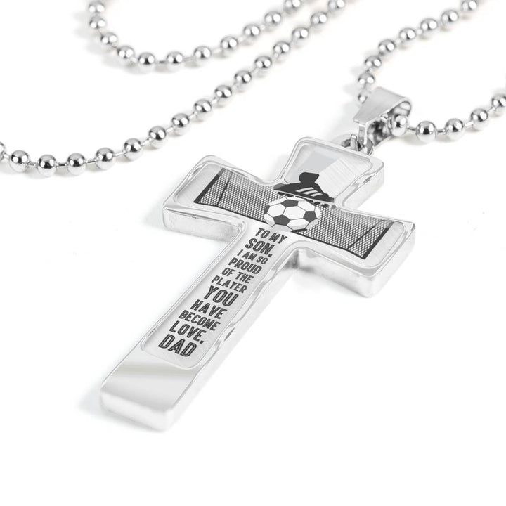 I Am So Proud - Love Dad - Luxury Cross
