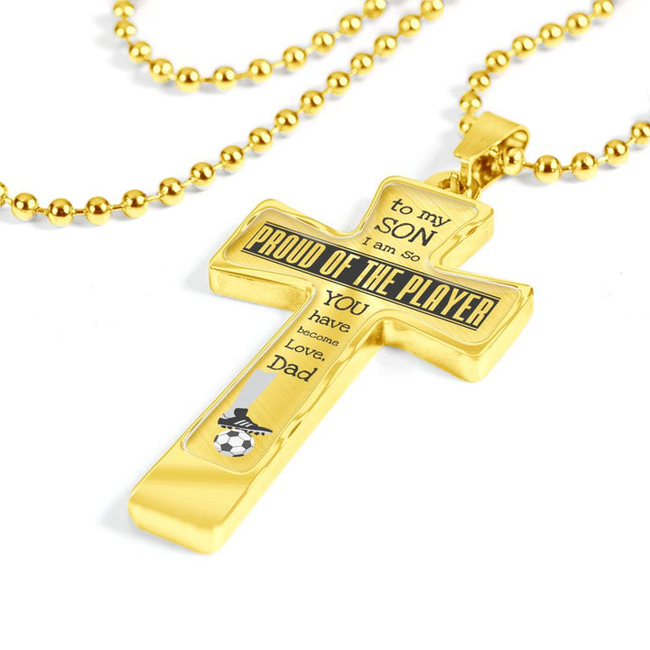 I Am So Proud - Love Dad - Luxury Cross