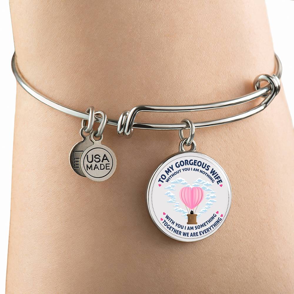 Without You I Am Nothing - Luxury Bangle Bracelet