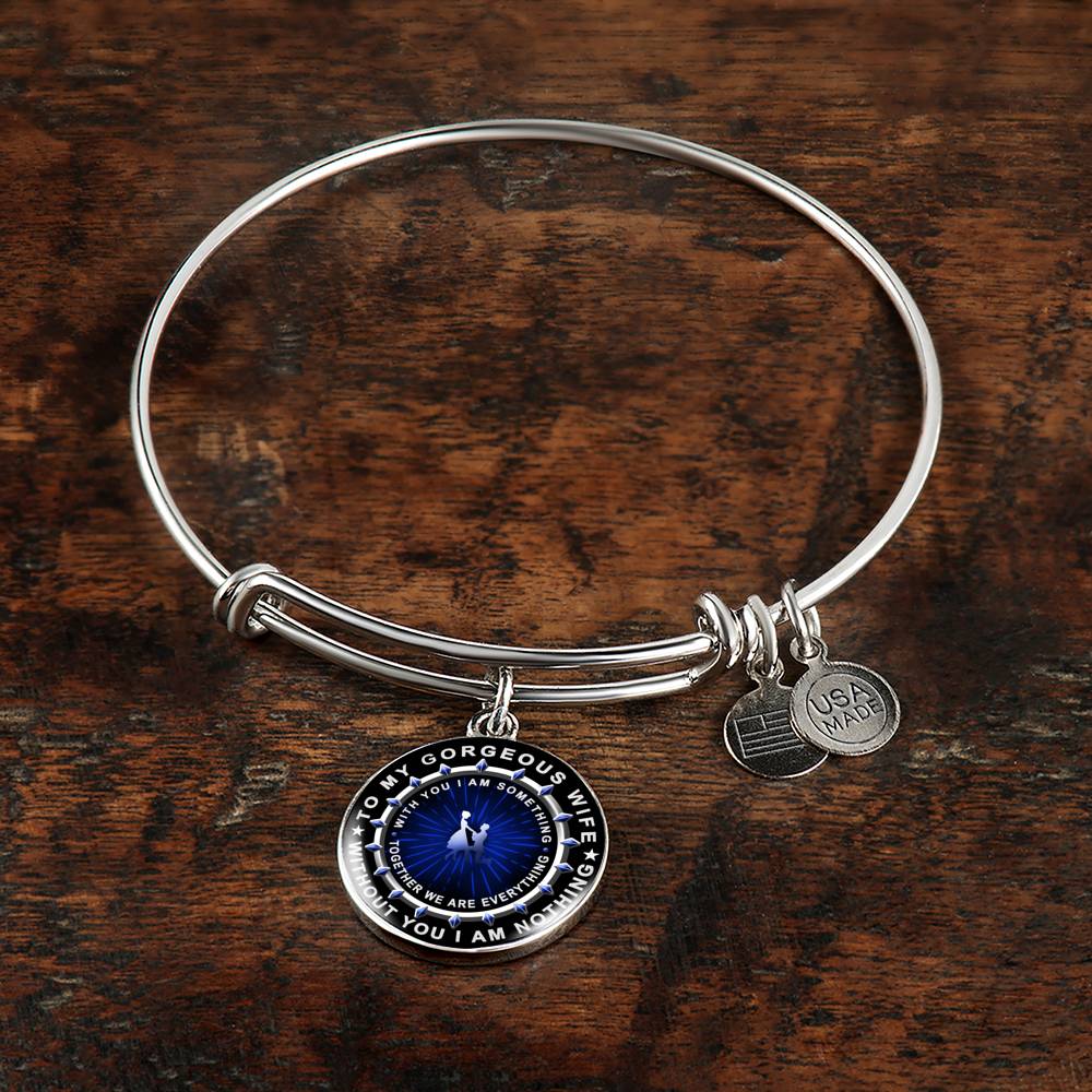 Without You I Am Nothing - Luxury Bangle Bracelet
