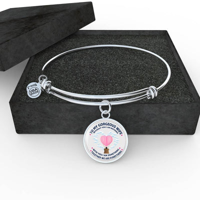 Without You I Am Nothing - Luxury Bangle Bracelet