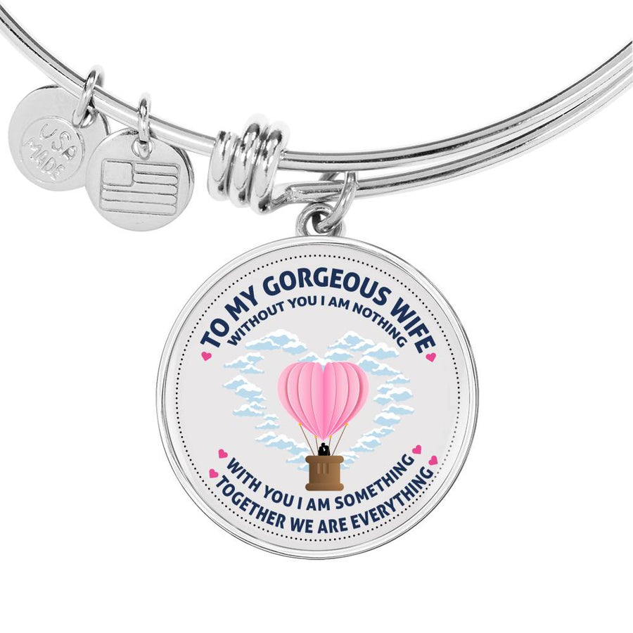 Without You I Am Nothing - Luxury Bangle Bracelet